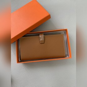Bearn Длинный кошелек/портфель 17,5 см, импортная кожа Epsom [зол