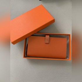 Bearn Длинный кошелек/портфель 17,5 см, импортная кожа Epsom [ора