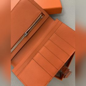 Bearn Длинный кошелек/портфель 17,5 см, импортная кожа Epsom [ора