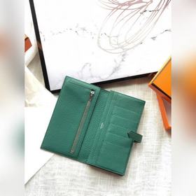 Bearn Длинный кошелек/портфель 17,5 см, импортная кожа Togo [павл