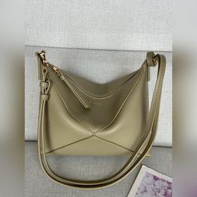 Оригинальная кожа LOEWE Новая модель Глиняный зеленый Сумка Puzz