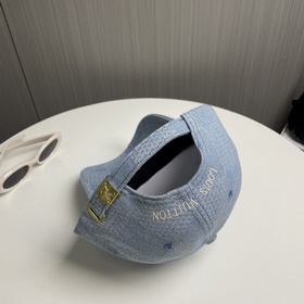 Louis Vuitton 2025 Новая джинсовая бейсболка  Бейсболка LV, лак