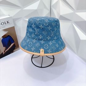 LV принт джинсовая рыбацкая кепка