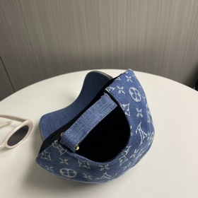 Новая оригинальная бейсболка LV Louis Vuitton, джинсовый узор LV,