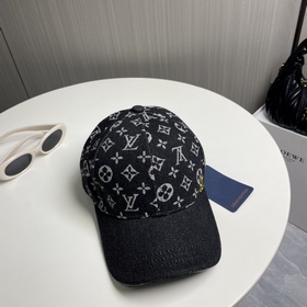 Новая оригинальная бейсболка LV Louis Vuitton, с джинсовым узором