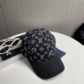 Новая оригинальная бейсболка LV Louis Vuitton, с джинсовым узором