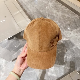 Louis Vuitton LV, веселая бейсболка из вельвета, новая осенняя мо