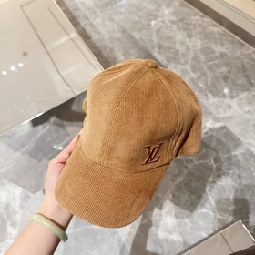 Louis Vuitton LV, веселая бейсболка из вельвета, новая осенняя мо