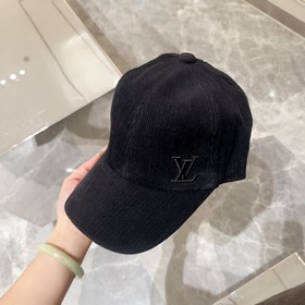 Louis Vuitton LV, веселая бейсболка из вельвета, новая осенняя мо