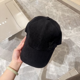 Louis Vuitton LV, веселая бейсболка из вельвета, новая осенняя мо