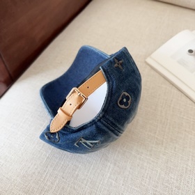 Louis Vuitton LV, джинсовая ткань, модель, которую можно носить в