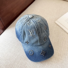Louis Vuitton LV, джинсовая ткань, модель, которую можно носить в