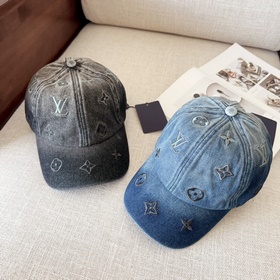 Louis Vuitton LV, джинсовая ткань, модель, которую можно носить в