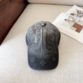 Louis Vuitton LV, джинсовая ткань, модель, которую можно носить в