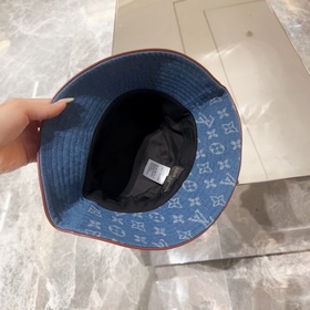 LV Louis Vuitton оригинальная вышитая рыбацкая кепка. Легкая и ды