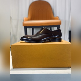 LV Классические мужские туфли Оксфорд для делового костюма Клас