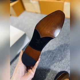 LV Классические мужские туфли Оксфорд для делового костюма Клас