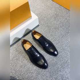 LV Классические мужские туфли Оксфорд для делового костюма Клас