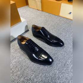 LV Классические мужские туфли Оксфорд для делового костюма Клас