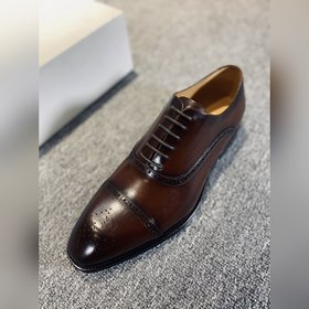 LV Классические мужские туфли Оксфорд для делового костюма Клас