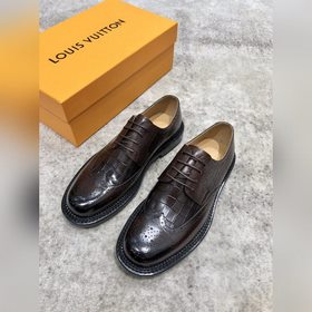 Louis Vuitton LV (Луи Виттен) Оксфорды из телячьей кожи. Изысканн