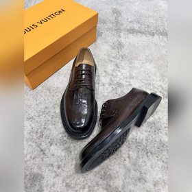 Louis Vuitton LV (Луи Виттен) Оксфорды из телячьей кожи. Изысканн