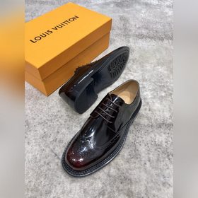 Louis Vuitton LV (Луи Виттен) Оксфорды из телячьей кожи. Изысканн