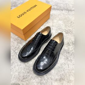 Louis Vuitton LV (Луи Виттен) Оксфорды из телячьей кожи. Изысканн