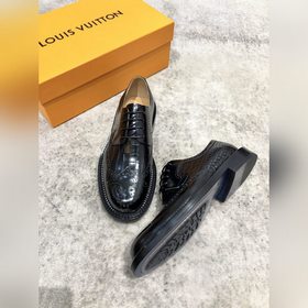 Louis Vuitton LV (Луи Виттен) Оксфорды из телячьей кожи. Изысканн
