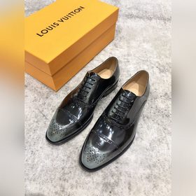 Louis Vuitton LV Классические мужские туфли Oxford для делового к