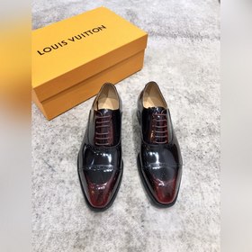 Louis Vuitton LV Классические мужские туфли Оксфорд для делового