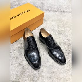 Louis Vuitton LV Классические мужские туфли Oxford для делового с