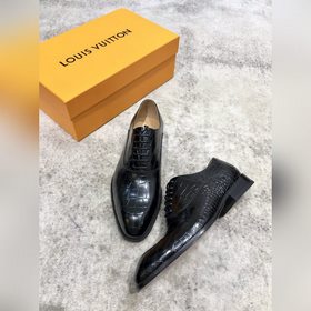 Louis Vuitton LV Классические мужские туфли Oxford для делового с