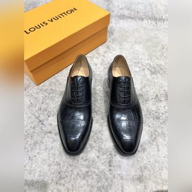 Louis Vuitton LV Классические мужские туфли Oxford для делового к