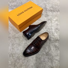 Louis Vuitton LV Классические мужские туфли Oxford для делового к