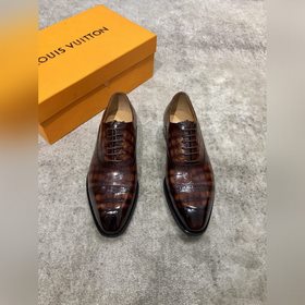Louis Vuitton LV Классические мужские туфли Oxford для делового к