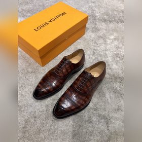 Louis Vuitton LV Классические мужские туфли Oxford для делового к