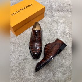 Louis Vuitton LV Классические мужские туфли Oxford для делового к