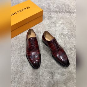 Louis Vuitton LV Классические мужские туфли Oxford для делового к