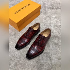 Louis Vuitton LV Классические мужские туфли Oxford для делового к