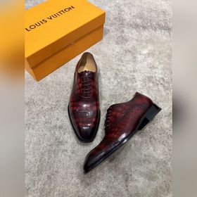 Louis Vuitton LV Классические мужские туфли Oxford для делового к