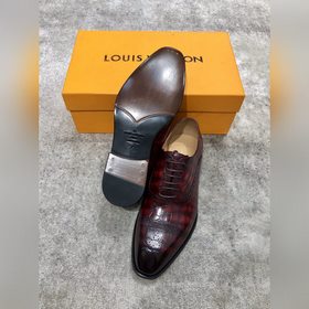 Louis Vuitton LV Классические мужские туфли Oxford для делового к