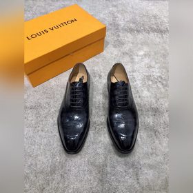 Louis Vuitton LV Классические мужские туфли Oxford для делового к