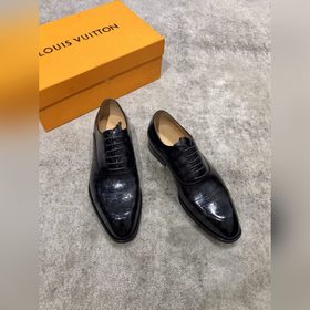Louis Vuitton LV Классические мужские туфли Oxford для делового к