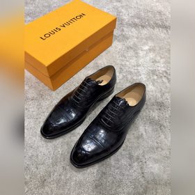 Louis Vuitton LV Классические мужские туфли Oxford для делового к