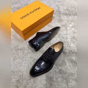 Louis Vuitton LV Классические мужские туфли Oxford для делового к