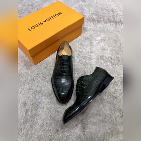 Louis Vuitton LV Классические мужские оксфорды для делового костю