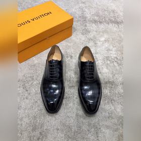 Louis Vuitton LV Классические мужские туфли Оксфорд для делового