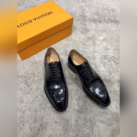 Louis Vuitton LV Классические мужские туфли Оксфорд для делового 
