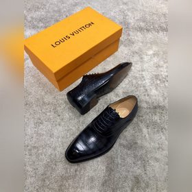 Louis Vuitton LV Классические мужские туфли Oxford для делового к